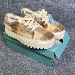 TOMS Women's Alpargata Lace-up Lug Sneaker Size 9